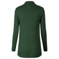 thumbnail image 4 of Made by Olivia Women's Open Front Long Sleeve Classic Knit Cardigan, 4 of 7
