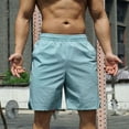 thumbnail image 5 of THDHVS Men's Shorts,Shorts Men,Fashion Men's Carpenter Breathable Work Shorts Available in Tall Blue L, 5 of 5