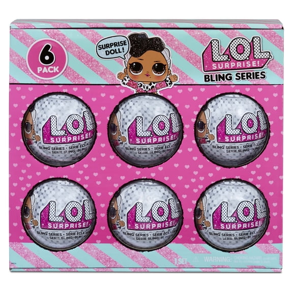 LOL Surprise Bling Tot 6pk