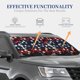 thumbnail image 4 of Fotbe Red Blue White Stars Juego de 2 Piezas de Parasoles para Parabrisas | Bloqueador Solar para Auto | Accesorios Plegables para Protección Solar Interior-Small, 4 of 6