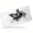 Black and White, variant on 1 Pcs 2D Flat License Plate Covers & Frames, A Crescent Moon For Decorative Front, Waterproof For Decoration Aluminum License Plate Covers & Frames Cover For Men Women, 12" X 6"