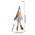 thumbnail image 3 of Gnomes Plush Bar Decor, Handmade Swedish Tomte Gifts Farmhouse Scandinavian Figurine Gnome for Home Kitchen Coffee Station Table Shelf, 3 of 5