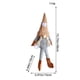 thumbnail image 3 of Muñeca de ganchillo sin rostro hecha a mano | Adorno navideño con piernas colgantes | Decoración para el hogar: chimenea, estante y mesa, 3 of 3