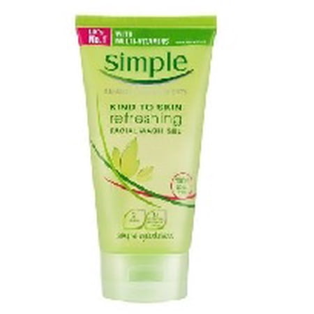 Simple refresh Facial Wash Gel 150ml - 3 Pack
