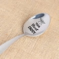 thumbnail image 5 of Engraved Spoon - Yoda Best Daddy Gift | Fathers Day Gift For Dad | Christmas / Birthday / Thanksgiving Day Gift for Dad from Son Daughter | Worlds Awesome Dad Gift - Stainless Steel Spoon 7Inch, 5 of 5