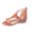 White, variant on Samickarr Summer Sandals For Women Indoor And Outdoor Wide Summer Womens Open Toe Platform Casual Shoes Solid Color Zipper Wedges Sandals