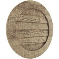 thumbnail image 2 of Ekena Millwork 33"W x 33"H Timberthane Rough Sawn Round Faux Wood Non-Functional Gable Vent, Primed Tan, 2 of 5
