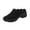 H-Black, variant on Kcodviy Spring and Summer Women Sneaker insoles Women Arch Support Sports Shoes Flat Soft Sneaker Wedges Shoes for Women Wedding Mesh Breathable Solid Color Slip on Style
