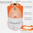 thumbnail image 4 of Sac de Natation à Séchage à l'Air Gonflable Bouée de Sauvetage Rangement Ensemble Trou de Drainage Outil Navigation Rafting Sacs Adultes Enfants Urgence Rose Rouge, 4 of 7