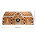 thumbnail image 7 of Gingerbread House Christmas Doormat, Crystal Velvet Holiday Themed Entryway Rug, Indoor Outdoor Festive Xmas Floor Mat, Dirt Trapping Decorative Carpet for Front Door Porch Hallway(C 47.24in), 7 of 7