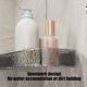 thumbnail image 4 of Bathroom Counter Corner Shelf Kitchen Wall Mounted Organizer No Drill Acrylic Hanging Rack Drainage Storage Holders For Bathroom Kitchen, 4 of 6