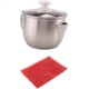 thumbnail image 3 of 2X Separador de Aceite de Sopa de Acero Inoxidable de 1000 Ml, Separador de Grasas de Aceite de Filtro de Aceite con Tapa Colador de Cocina de Sopa de Aceite, 3 of 5