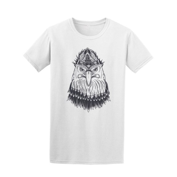Eagle Head With Fearher Comb Tee Men's -Image by Shutterstock