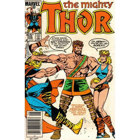 Thor #356 (Newsstand) VF ; Marvel Comic Book