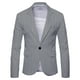 thumbnail image 5 of Chaqueta de traje informal de primavera para hombre, traje británico de talla grande para hombre, 5 of 6