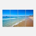thumbnail image 2 of Benidorm Poniente Vagues de Plage - Impression sur Toile Paysage Marin, 2 of 3