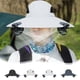 thumbnail image 1 of Sombrero con Ventilador Solar, Sombrero con Ventiladores, Energía Solar, Ventilador Solar Ancho, Sombrero para Pesca Al Aire Libre, Carga Solar Usb, 1 of 7