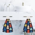 thumbnail image 7 of 1 Pcs Hanging Towels, Dish Towels Small Cute Octopus Absorbent Hand Towels with Hanging Loop Washcloth for Bathroom Kitchen, 7 of 7