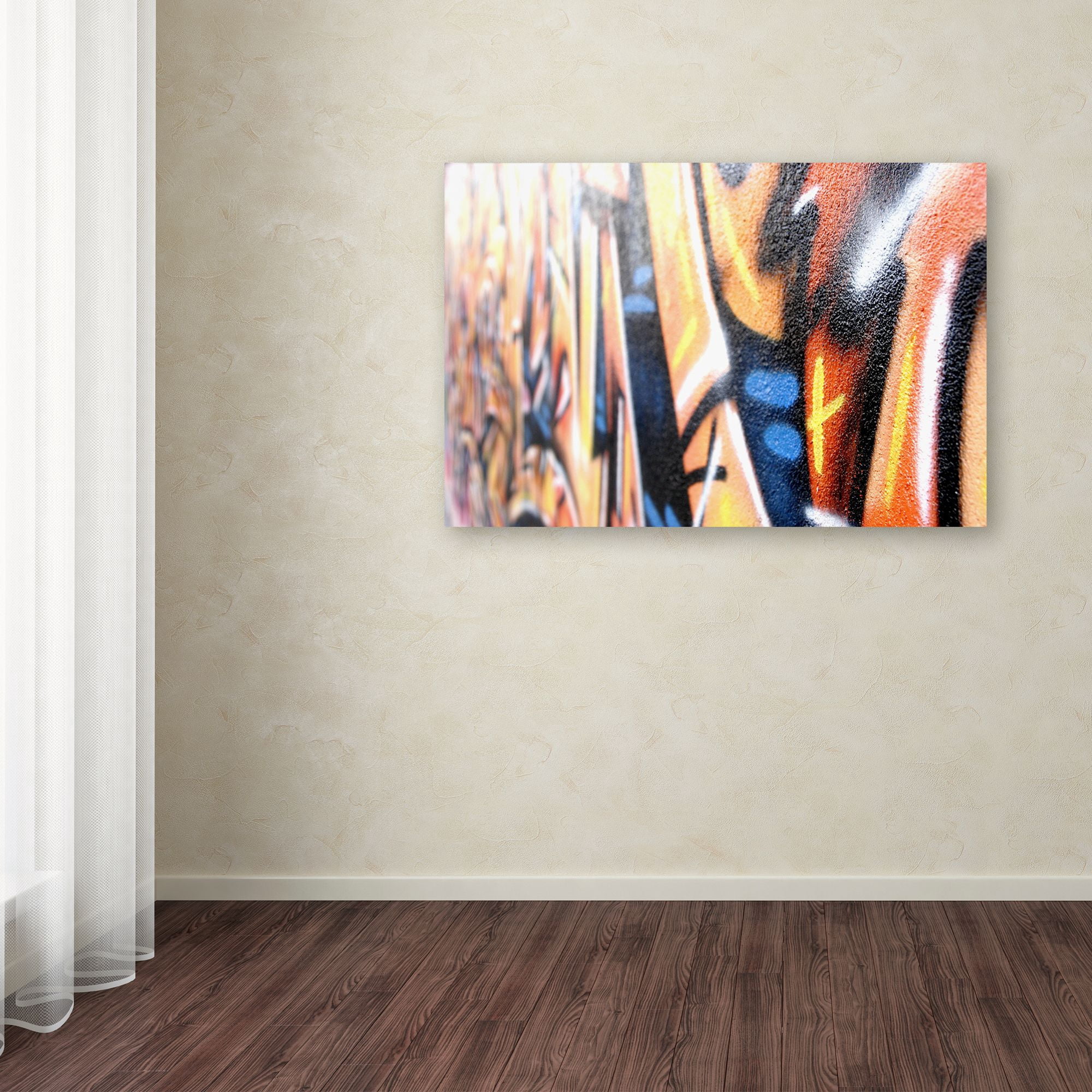 Trademark Fine Art "Graffiti" Canvas Art by Yale Gurney