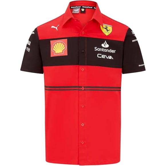 Polo Playera Puma de Ferrari de la Formula 1 F1 Para Hombre