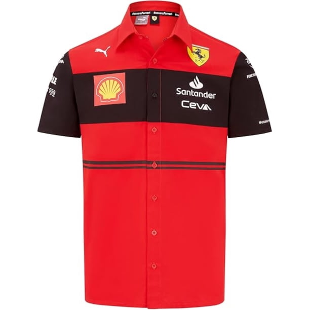 Polo Playera Puma de Ferrari de la Formula 1 F1 Para Hombre