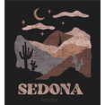 thumbnail image 2 of Adventure Society Sedona Arizona Crew Neck Short Sleeve Adult T-shirt-Small-Black, 2 of 3