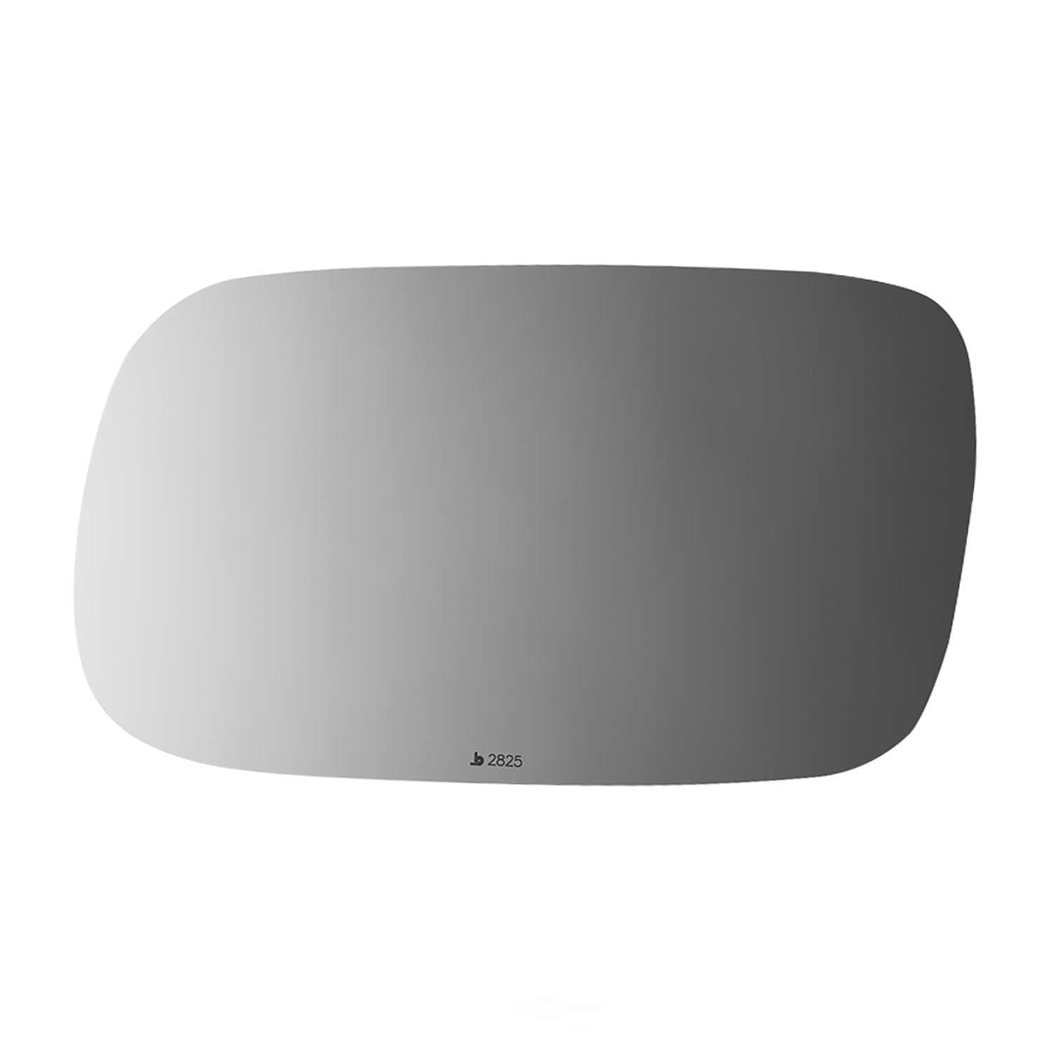 Burco Side View Mirror Replacement Glass - Clear Glass - 2825