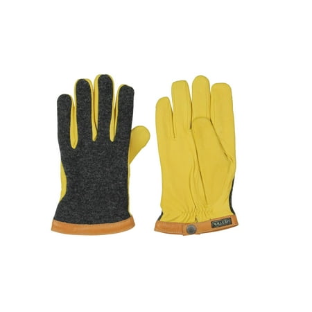 - Hestra Mens Deerskin Wool Leisure Active Athletic Gloves