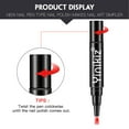 USYFAKGH 12 ColorsColors Collection Step Nail Gel Pen Nail Arts Pencil