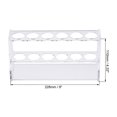 thumbnail image 2 of Unique Bargains Arcylic Test Tube Holder Rack 6-Well for 100ml Centrifuge Tubes Clear, 2 of 5