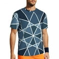 thumbnail image 3 of T Shirt For Men Nordic Lines T-Shirts Harajuku Geometric Shapes Summer Tees O Neck Awesom, 3 of 5