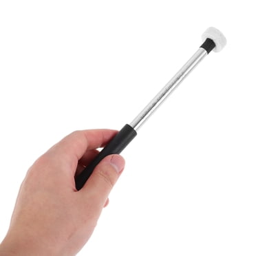 OFFIGAM 2Pcs Nonslip Metal Handle Felt Drumsticks for Tongue Drum and Percussion Instrument