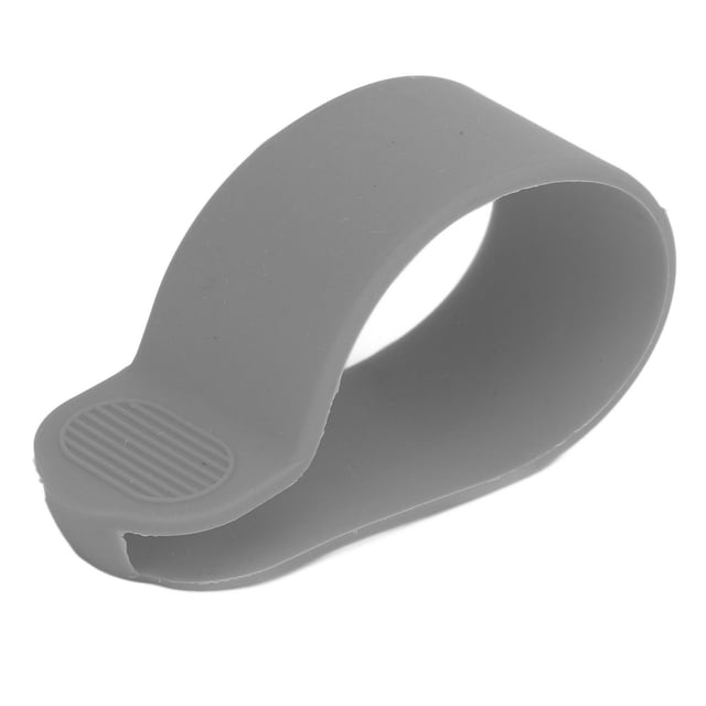 Funda protectora para manillar de dedo para patinete Xiaomi M365, funda de silicona con dial de dedo, color gris