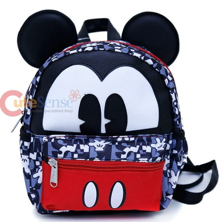 Disney Mickey Mouse Mini Backpack Convertible Messenger Shoulder Cross ...
