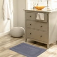 thumbnail image 5 of Unique Bargains Bath Rugs Reversible Cotton Spa Quick Dry Non Slip Bathroom Mat Gray, 5 of 7