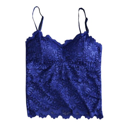 

SUPERHOMUSE Women s Lace Bra Fashion Padded Bralettes Underwear Detachable Chest Pad Without Rim Bra
