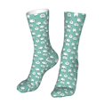 thumbnail image 6 of Goofa Cute Sheeps for 16in Socks, Funny Novelty Crazy Design Cotton Socks Sports Socks Knee High Socks For Men, Women,1Pairs - Gift For Working Friends, 6 of 7