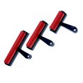 thumbnail image 4 of OULII Soft Rubber Brayers Paint Brush Red for Craft Enthusiasts Scrapbooking 1Pcs, 4 of 8