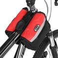thumbnail image 3 of Lixada Cycling Bike Top Tube Bag Paquete de bolsa de alforja doble de bicicleta de montaña Lixada Alforja de bicicleta, 3 of 7