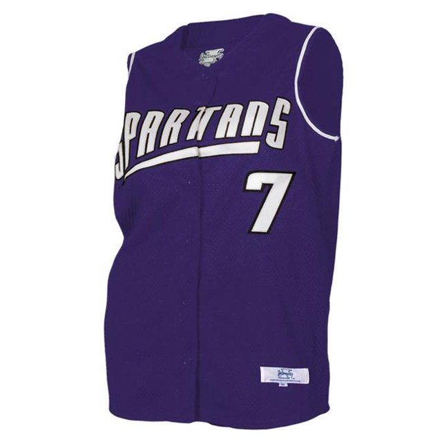 Intensity N5200A510XSM Femmes Adulte Poly Mesh Sans Manches Jersey de Lin&44; Nouveau Violet - Extra Petit
