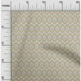thumbnail image 1 of oneOone Georgette Viscose Fabric Chevron & Swirl Ikat Printed Craft Fabric BTY 42 Inch Wide, 1 of 1