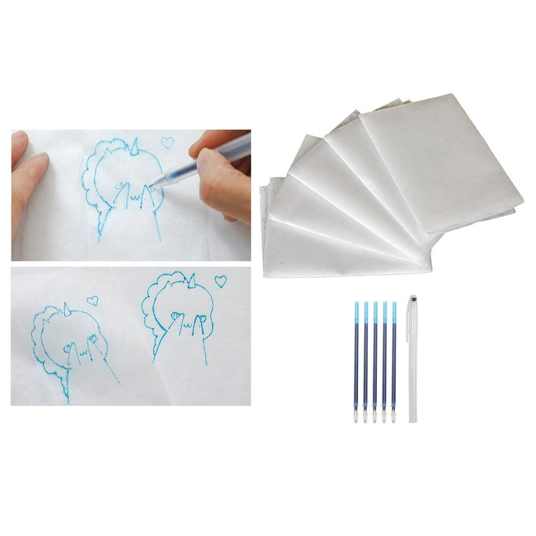 Using carbon tracing paper for sewing