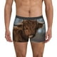thumbnail image 1 of Fotbe Yak Calzoncillos Tipo Boxer con Bolsa de Soporte Total para Hombre, X-Temp Fresco, Transpirable y de Secado Rápido-Large, 1 of 5
