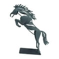 thumbnail image 5 of yotijay Decorative Horse Figurine Iron Horse Sculpture Positive Horse Running Statue for, 5 of 9