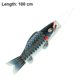 thumbnail image 1 of 1 unidad de peces Windsock Carp Windsock Bandera de peces Streamer de viento colgante al aire libre, compatible con jardín, patio trasero Dcor(100cm) kaili Sencillez, 1 of 2