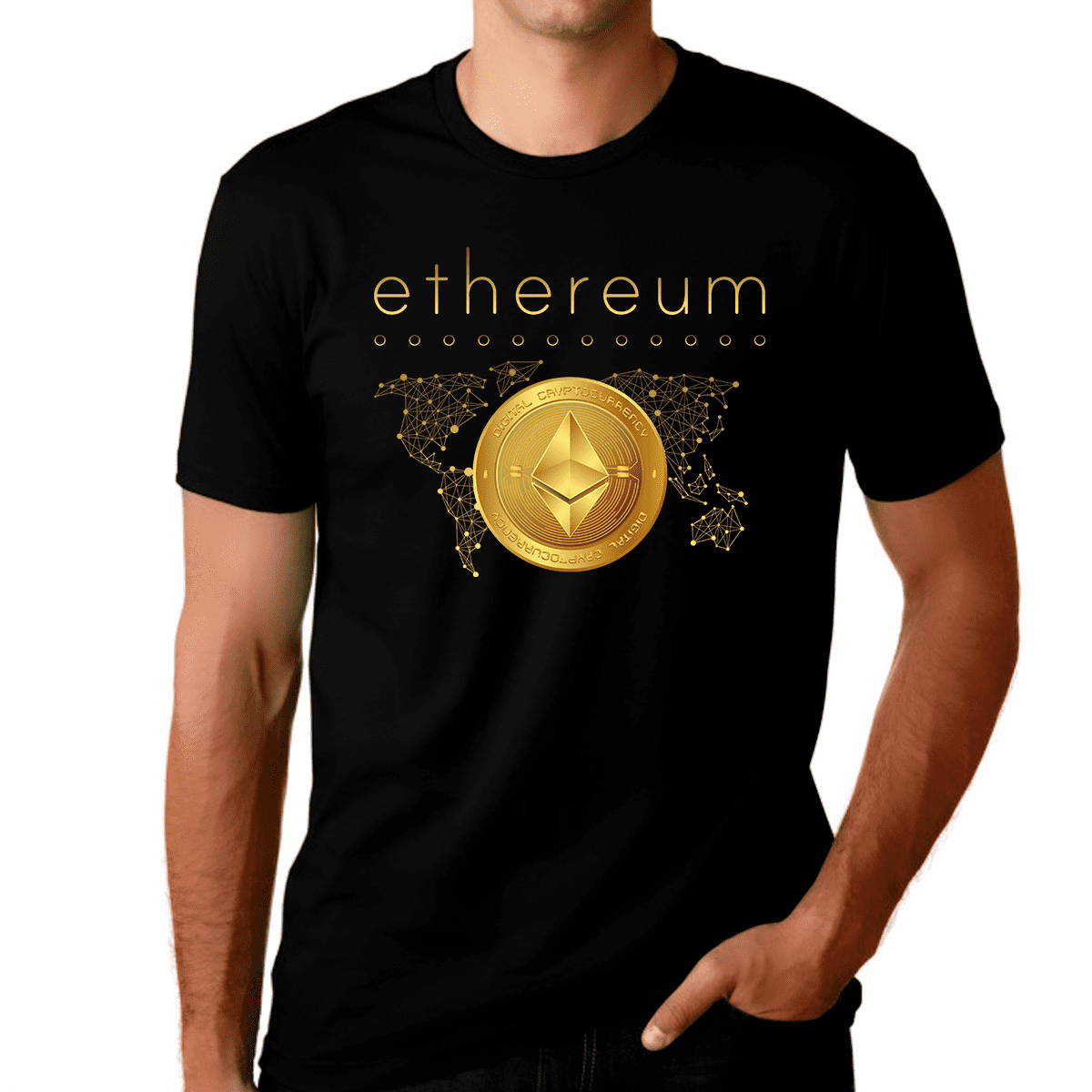 Crypto Shirt for Men Cryptocurrency Crypto Gift Crypto Clothing Bitcoin  Shirt Ethereum Shirt - Walmart.com