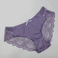 thumbnail image 6 of BKQCNKM Bra and Panty Sets for Women, Plus Size Bras for Women, Lace Underwear for Women, Lace Bras and Underwear Breathable Underwear Set, Plus Size Underwear for Women, Purple 85B, 6 of 8