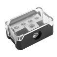 thumbnail image 4 of Car Audio Power Supply Distribution 1*0GA In 4*4GA Out Block Splitter, 4 of 8