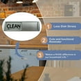 thumbnail image 2 of Luckyn Clean Dirty Dishwasher Magnet Indicator Sign Non-Scratch Simple Sliding Kitchen, 2 of 7