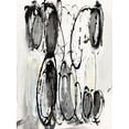 thumbnail image 2 of Fuchs, Jodi 19x24 White Modern Wood Framed Museum Art Print Titled - Grey Scribbles II, 2 of 4
